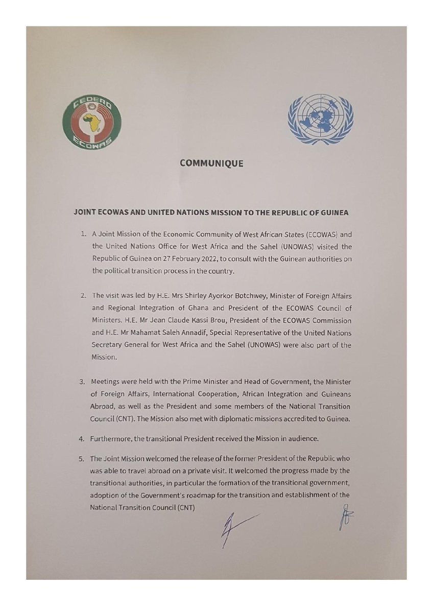 Ecowas - Cedeao tweet media