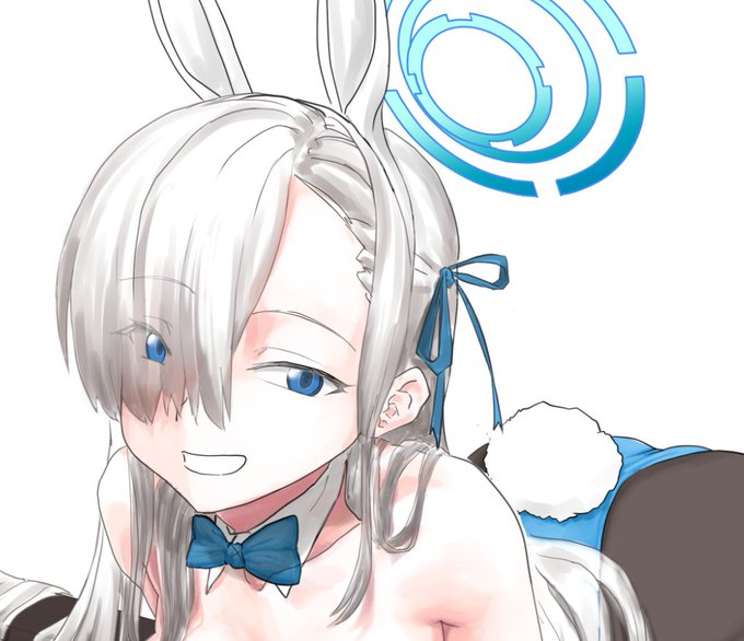 今日はうさぎの日らしいのでバニーアスナwip😆✨
#うさぎの日 
#ブルアカ 