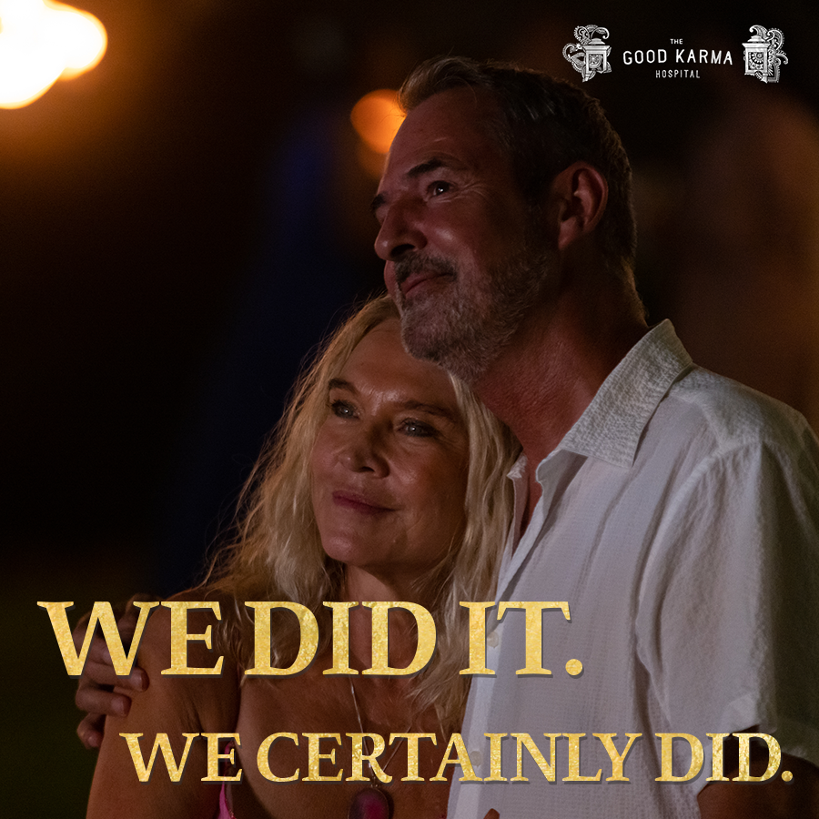 goodkarmahosp's tweet photo. There was so much to love on Sunday! What was your favourite moment of The #GoodKarmaHospital series 4 finale? Watch the whole series now on @itvhub. https://t.co/4IzGhykdjG https://t.co/PYqUYHzAYq
