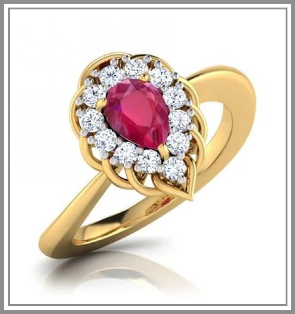 Ruby Encirled with Diamonds in Yellow Gold Ring
#rubydiamond #diamond #diamondring #ring #RubyGemstone #gemstonejewelry #USA #9Gem #gold #goldrings #jewelryaddict #UK #diamondsareforever #goldjewelry #Canada #manikstone #sunstone #highquality #HighQualityAffordablePrice