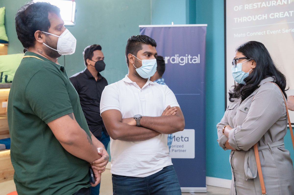 RoarIsGlobal's tweet photo. #RoarDigital concluded their exclusive client event, “Fueling The Recovery of Restaurant Business”. The team discussed and identified opportunities to explore behavioural shifts in consumers and how to successfully respond to them using the #Meta family of apps.
#MetaASP https://t.co/39rBtEfxEk