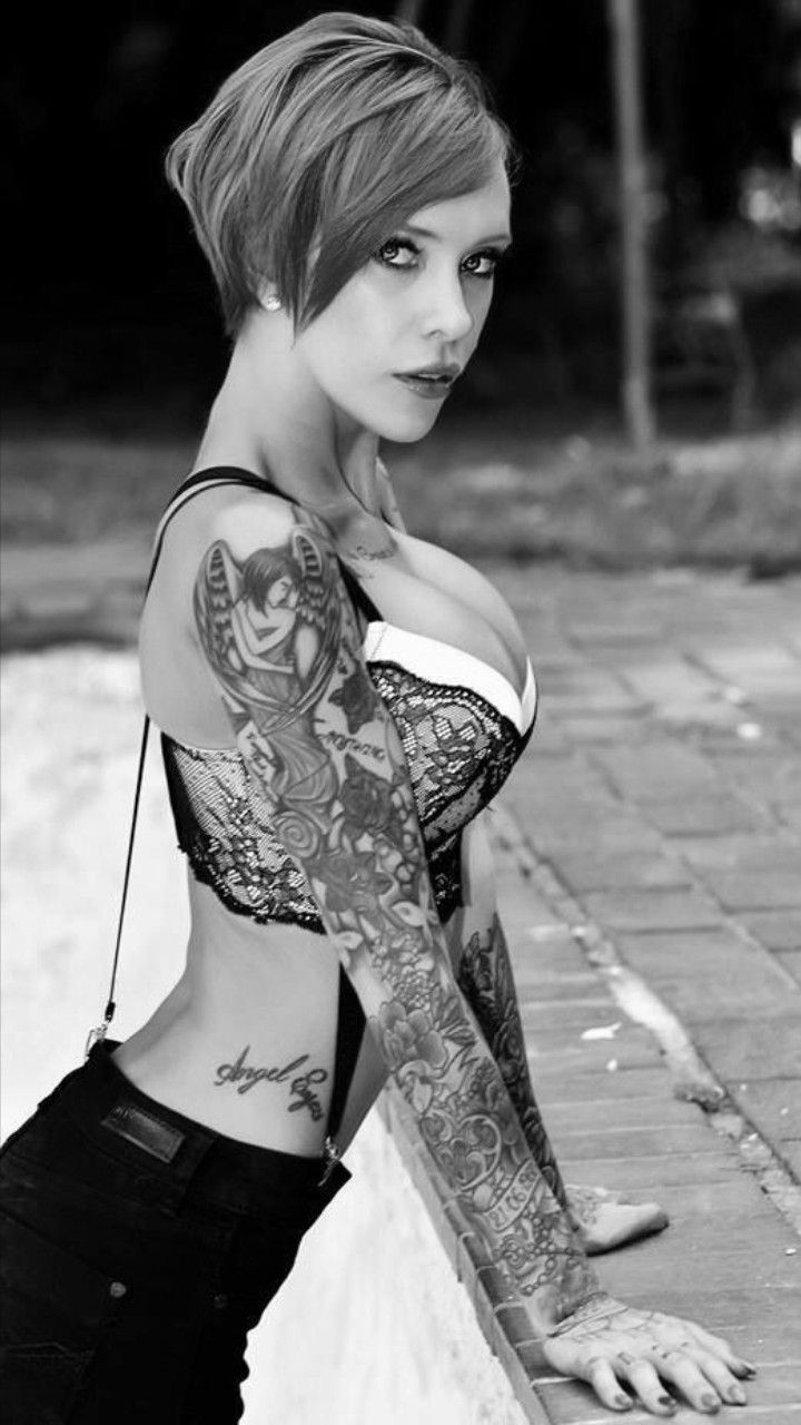 50 Pictures of Tattooed Women  Art and Design