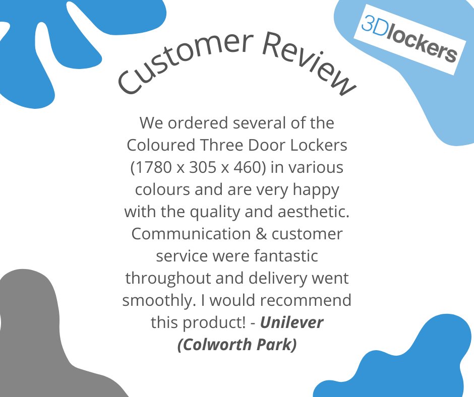 3DLockers's tweet photo. We love hearing great feedback from our customers! https://t.co/dhVJeN6EUu