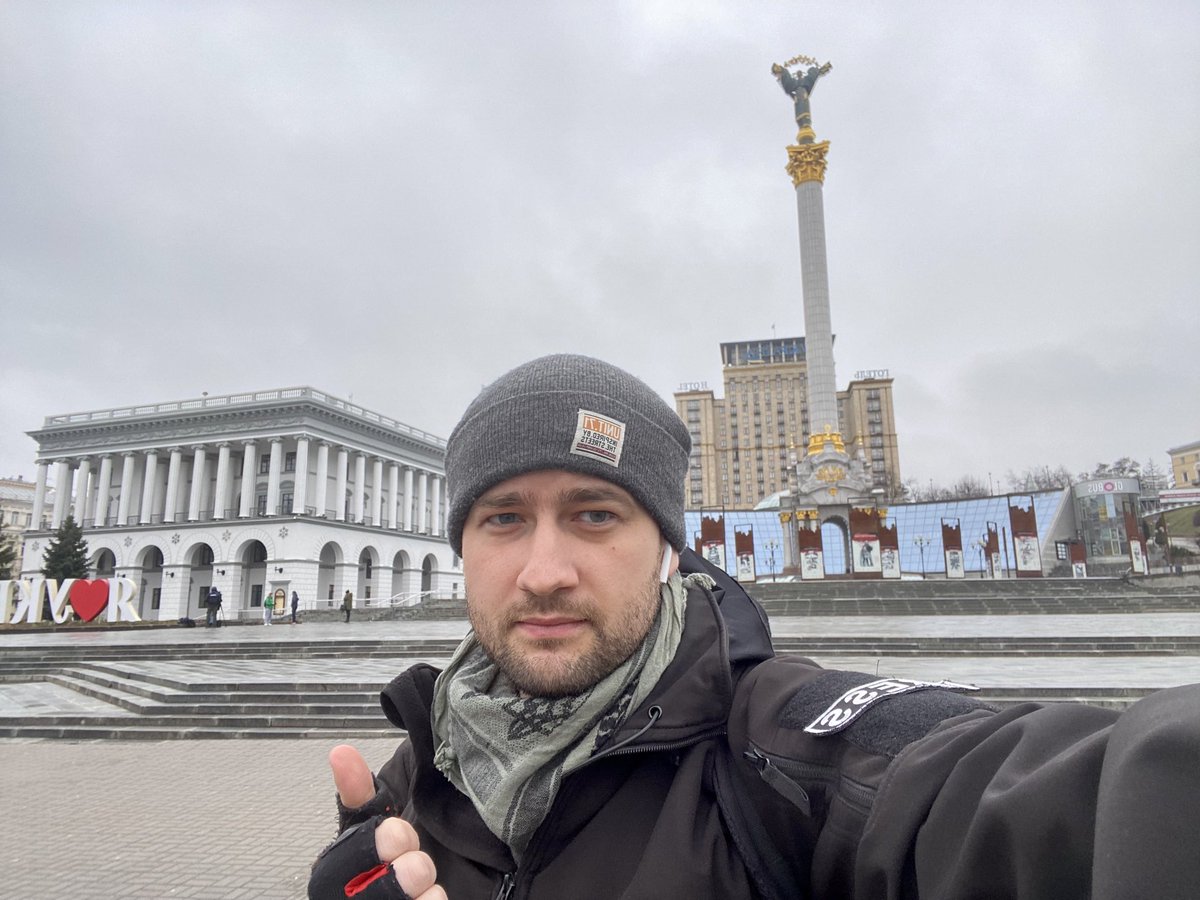 This is my city, my main square, my nation, and I’m not gonna leave it without a fight.
Putin’s death army sucks ass.