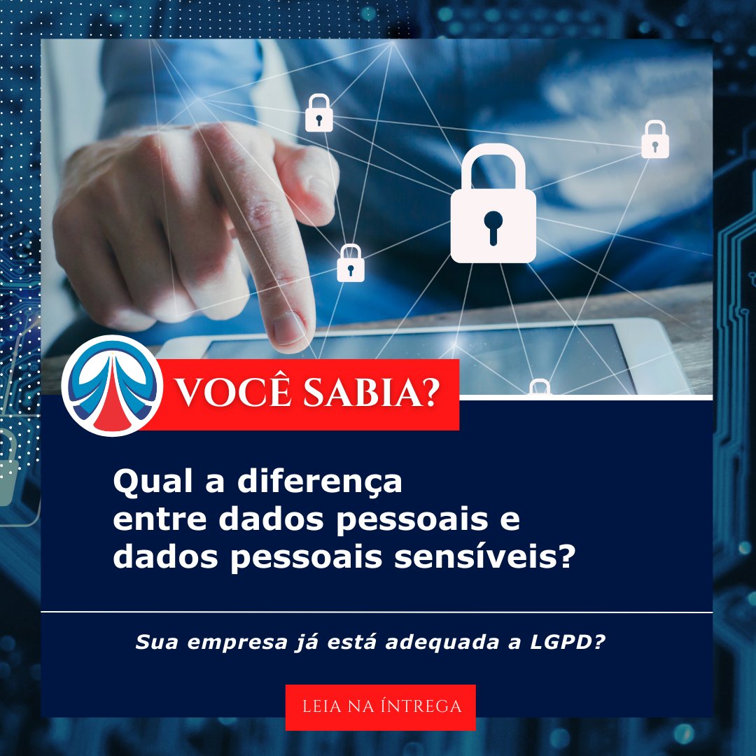 philosgs's tweet photo. Você sabia? Qual a diferença entre dados pessoais e dados pessoais sensíveis?

Acesso completo: https://t.co/frSmR0ldUx🇱🇮activity:6905128515046633472

Sua empresa já está adequada a LGPD?

Fale com a Philos: https://t.co/Ms9cskdDhS https://t.co/Grw8GlofEF