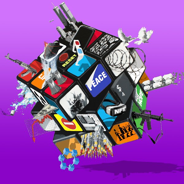 Merci infiniment <a href="/GoodValueCrypto/">GoodVal(ue)</a>  et <a href="/KURAR_NFT/">Kurar_NFT</a>  pour ce magnifique Rubiks! 
Transformer l'art en NFT et inversement est une excellente idée. 
Merci encore.