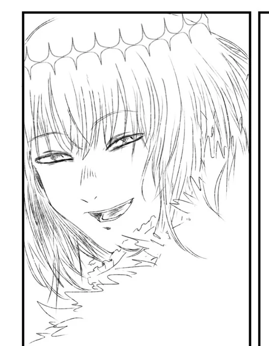 誰に見せるわけでもない漫画を描いている 