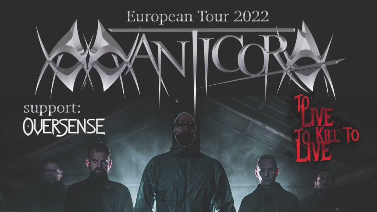 RadioMetal's tweet photo. .@Manticoraband de passage en France en mai 2022 : https://t.co/sDruCpNPb8 https://t.co/5Yk2l9l9ph