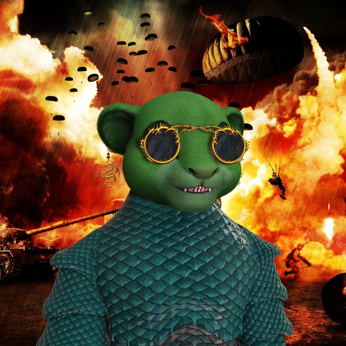 EbisusBay's tweet photo. Your chance to win a custom #NFT by @CronosLioness 
(Lioness #NFT attached as example)

1⃣Follow @EbisusBay &amp; @CronosLioness 
2⃣♥️+🔁
3⃣Tag 3 friends

2 #NFTs 2 Winners - End: 5th March
#NFTGiveaway #NFTCommunity #nftcollector #crofam   #FFTB #NFTcollection #CRO #NFTProject https://t.co/kk2lfi23o2