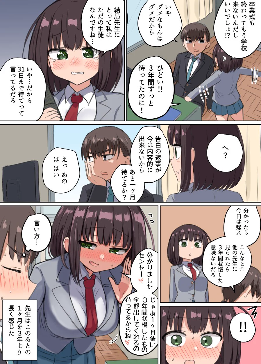 我慢していたのはどっち？3年間我慢していた人www