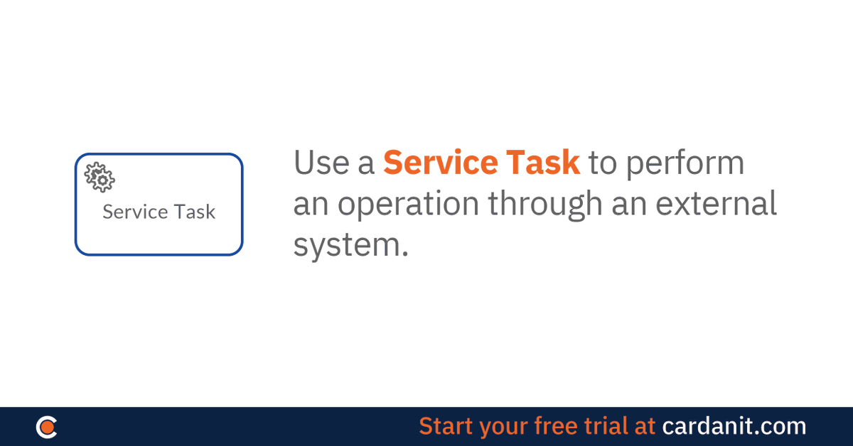 CardanitBPM's tweet image. Script Task or Service Task?
Which one to use while drawing your #BPMN diagrams? Here&apos;s our tip!

Doubts on the most common BPMN terms? Check out our guide: lnkd.in/dZFenNrX

#BPMtool #businessprocessmanagement #businessprocessmodeling