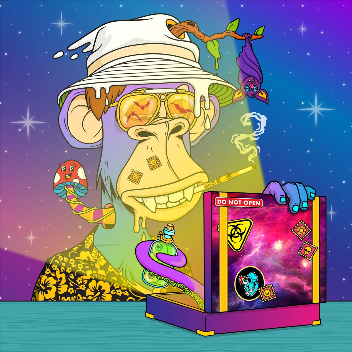 f4melo's tweet photo. Celebrating the release of their Legendaries Psychonaut Ape Division are giving away 20 x WL spots
 
✅ To enter: ⬇️
🍄 Follow @psychonautaped
🍄 Like + RT
🍄 Tag 3 Friends
🍄 Join https://t.co/ibwvgkkGpW

⏰24HRS!

#NFT #NFTs #NFTArt #NFTGiveaway #NFTCommunity #NFTCollection #AD https://t.co/h27AlaO802
