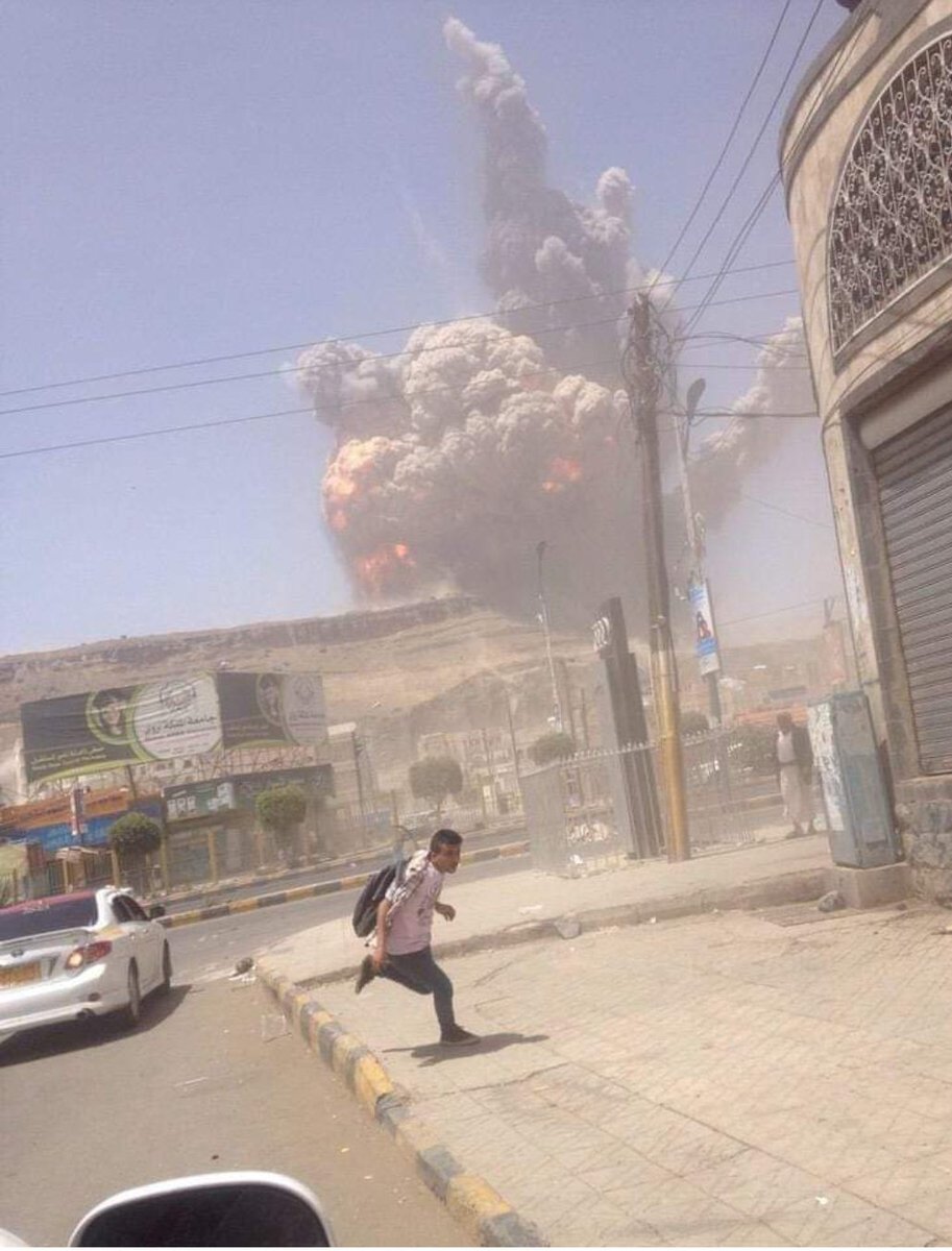 drtanveermt's tweet photo. No this is not #Ukriane 
This is #Yemen 
So no has to bother. 
Bombarded by USA led Ally... 
#RussianUkrainianWar #UkraineRussianWar https://t.co/NAs9rC8Ili