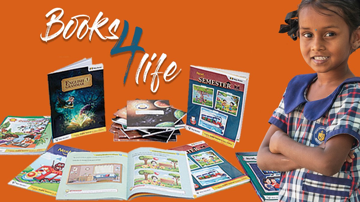 Today is #WorldBookDay. 
Through our schools we are teaching children from poor and marginalised communities to read, and encouraging a love of books.
Our Books4Life appeal is raising money to provide more children with schoolbooks for the new academic year.