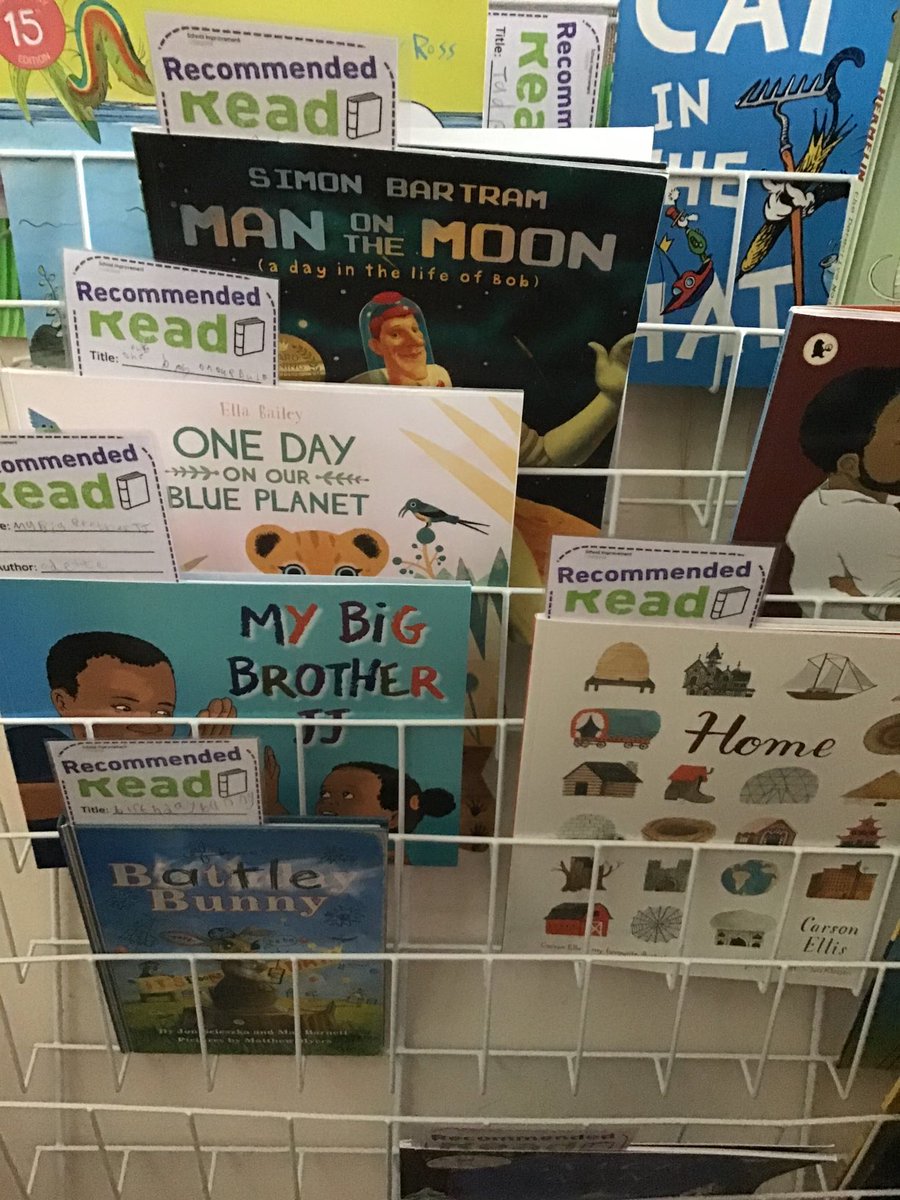 We have been celebrating the wonderful world of books. Look at some of the recommendations we have made!