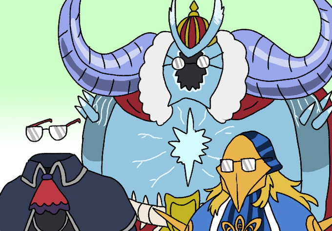 マスター「(メガネの位置そこでいいんだ…)」
#FGO #FateGO 