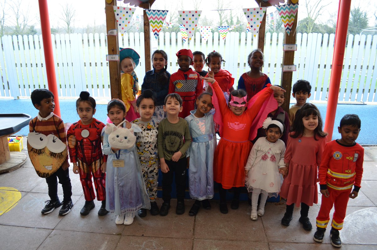 _DWPS_'s tweet photo. Happy World Book Day!📚
We hope everyone is having a fun-filled day sharing their love for reading and having a blast dressing up as their favourite characters. 

#WorldBookDay #Believe #Aspire #Fourish #DormersReads #Library https://t.co/iDnf6Ibwvz