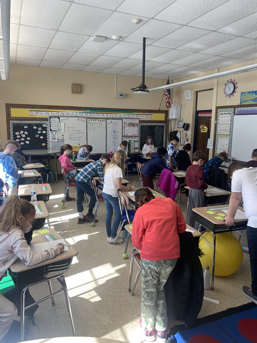 Our kids love giving feedback during gallery walks this year. Such a fun, but also helpful way to celebrate our informational writing. #glowandgrow