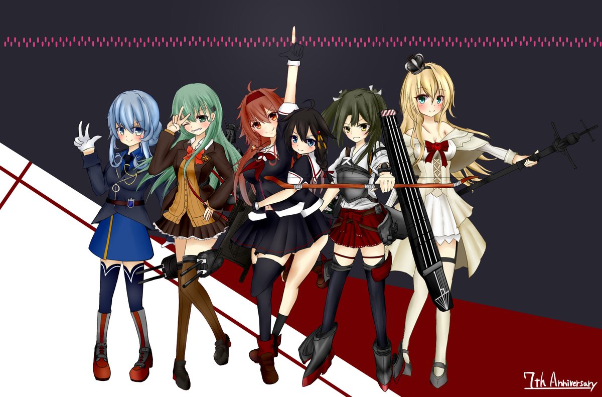 艦これは6周年が初めてのアニバーサリーだったから6周年から描いてるけど毎年前年より良く描ける様に肝に銘じながら描いてるけど今年はまだこの時期に殆どラフが描けてないという
去年なんか2か月くらい描き直してたんだけどな 