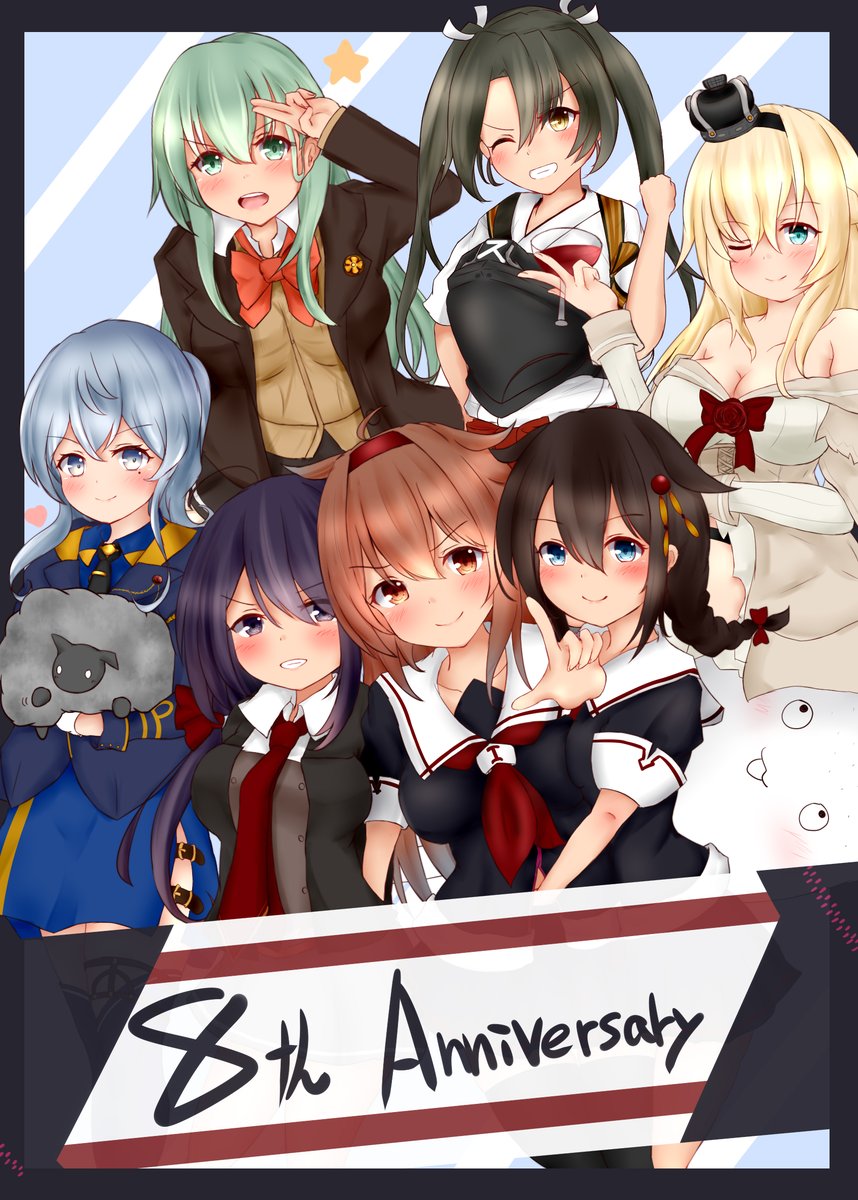 艦これは6周年が初めてのアニバーサリーだったから6周年から描いてるけど毎年前年より良く描ける様に肝に銘じながら描いてるけど今年はまだこの時期に殆どラフが描けてないという
去年なんか2か月くらい描き直してたんだけどな 