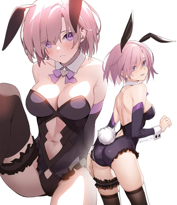 #みみの日 
ほぼバニーの日 