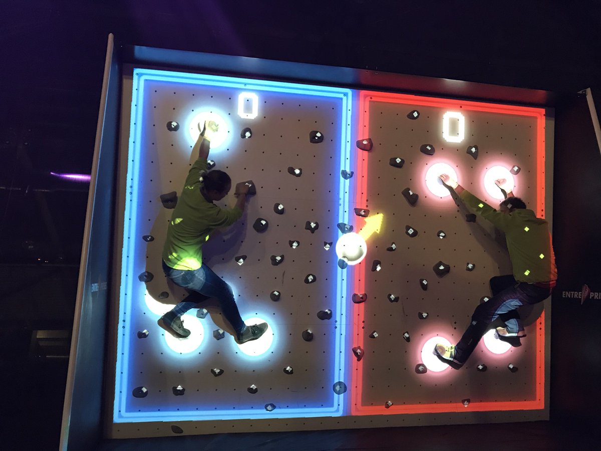 ValoClimb at Clip 'n Climb Thanet combines gaming and climbing to create the world's first augmented reality climbing wall ⚡

ValoClimb is included in the booking fee. Pre-book online at thanet.clipnclimb.co.uk

#thanet #margate #ramsgate #broadstairs #kent