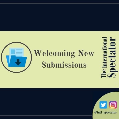 intl_spectator's tweet photo. 📢The International Spectator is now accepting #newsubmissions!
👉If you are a #socialsciences or #IR #scholar or expert this call is for you!
🔎Send us your articles to access the #peer-review process.
ℹ️ Info for #authors: https://t.co/2cHzHSNQEe https://t.co/WakF0X4LU1