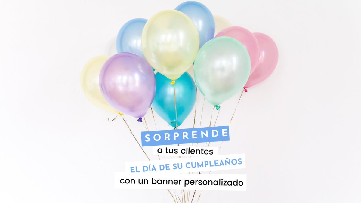 DigitalServi_'s tweet photo. 𝗦𝗼𝗿𝗽𝗿𝗲𝗻𝗱𝗲 𝗮 𝘁𝘂𝘀 𝗰𝗹𝗶𝗲𝗻𝘁𝗲𝘀 𝗲𝗹 𝗱í𝗮 𝗱𝗲 𝘀𝘂 𝗰𝘂𝗺𝗽𝗹𝗲𝗮ñ𝗼𝘀 🎂 𝗰𝗼𝗻 𝘂𝗻 𝗯𝗮𝗻𝗻𝗲𝗿 𝗽𝗲𝗿𝘀𝗼𝗻𝗮𝗹𝗶𝘇𝗮𝗱𝗼 🥳🎉

✔️ Ofertas Especiales
✔️ Cupones Personalizados

¡Tᴇ ᴀʏᴜᴅᴀᴍᴏs ᴀ FIDELIZARLOS!
📞 629 87 55 13 https://t.co/praFN7TABc