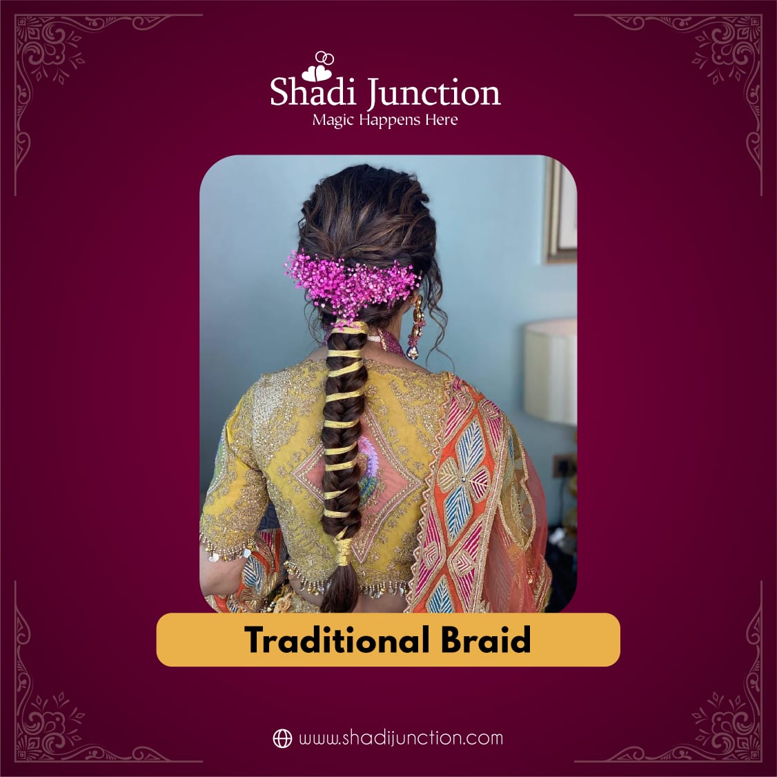 JunctionShadi's tweet photo. Your bride guide ➡️

Here we present the top hairstyles ,you can choose for your big day! 

So, what is your pick?

.
.
#brideguide #hairstyles #hairtransformation #wedding #shadijunction #braid https://t.co/FhbRKFWJyg