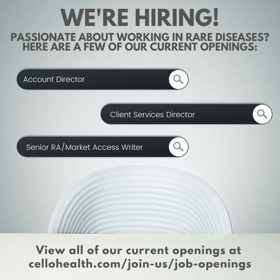 We’re hiring! Here are a few positions that we currently have available. Interested in learning more? View all our current openings at buff.ly/3M6owMh  #jobopenings #rarediseaseday #jobsearch #nowhiring #recruitment #jobsearch