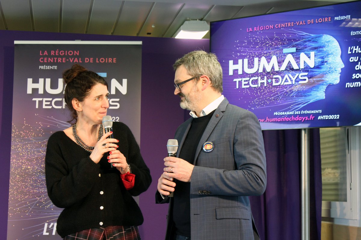 HumanTechDays's tweet photo. Un grand merci à l'@ESADOrleans pour son accueil ainsi qu'aux participants de notre première journée #HTD2022 sur le thème de la créativité #numérique 🧩🎨🎮💬!   @RCValdeLoire 
 
La rediffusion ➡️: https://t.co/kGxoqR7Hd6

#HumanTechDays #HumanTechRegion https://t.co/pIiV3c9fPo