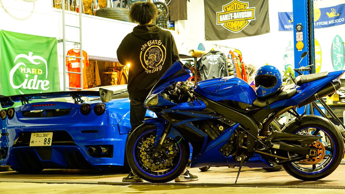 AG_SPEEDFREAK's tweet photo. #バイク乗りとして軽く自己紹介 
名前:たくみん
年齢:25
車種:YZF-R1 
住み:🍑🍑🍑

よろしくお願いします🤗🤗🤗 https://t.co/o7qWNc43MI