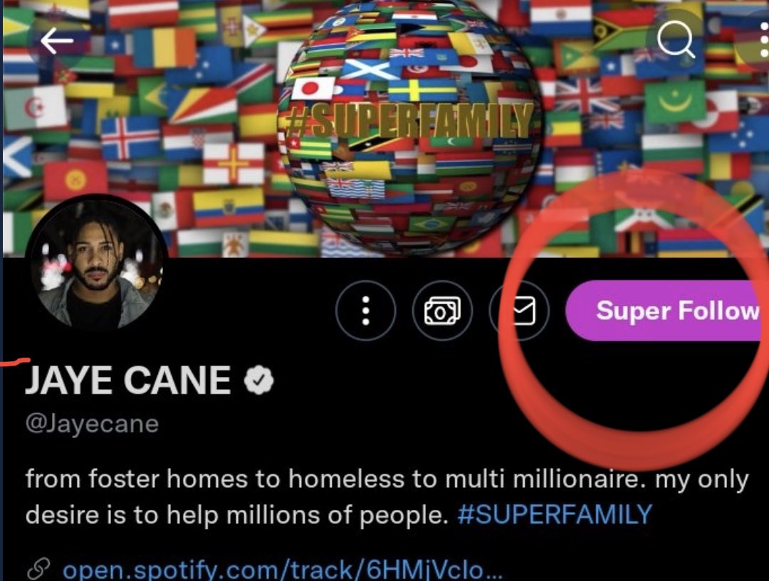 Jayecane's tweet photo. The 1st 10 to #superfollow gets money today ! rt + super follow + post proof. Also giving two super followers $300 and $500 https://t.co/8WVYFuEg7c