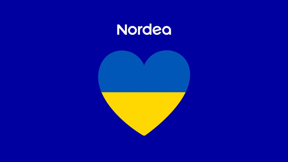 Nordea tukee Ukrainaa: nordea.com/fi/media/2022-…

Nordea lahjoittaa yhteensä 500 000 euroa avustustyöhön Ukrainassa ja sen lähialueilla: 250 000 euroa UNICEFille ja 250 000 euroa Punaiselle Ristille. <a href="/UNICEF/">UNICEF</a> <a href="/ICRC/">ICRC</a>