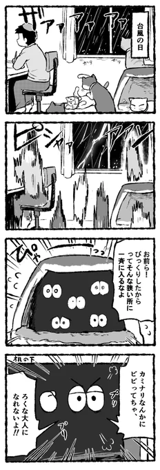 漫画家ミネット松野と猫のなんでもない日常 14話 