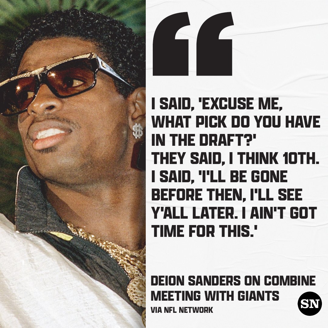 Deion Sanders Giants