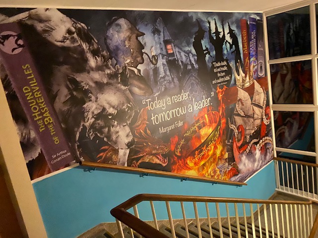 โ๐ช๐๐๐๐๐๐ โ๐ฃ๐๐๐๐ฃ๐ช (@ryefieldprimary) on Twitter photo Happy #WorldBookDay. We unveiled a specially commissioned display that can be seen in the stairwell between Year 3 and Year 6. Many of the images are inspired by the books your child will study during their time with us. How many titles can you spot? @Lonbookproject <a href="/OpenUni_RfP/">Reading for Pleasure ๐งถ</a> Happy #WorldBookDay. We unveiled a specially commissioned display that can be seen in the stairwell between Year 3 and Year 6. Many of the images are inspired by the books your child will study during their time with us. How many titles can you spot? @Lonbookproject <a href="/OpenUni_RfP/">Reading for Pleasure ๐งถ</a>