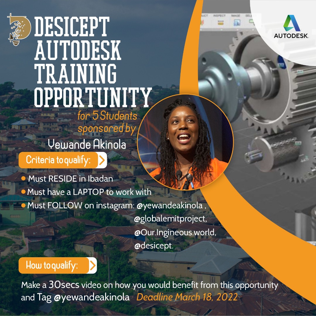 DesiCept's tweet photo. Hey guys!!!

You don't want to miss this opportunity🔥
Kindly follow the instructions on the flyer to qualify.
You may just be among the 5 lucky people https://t.co/VDApYK4MCh