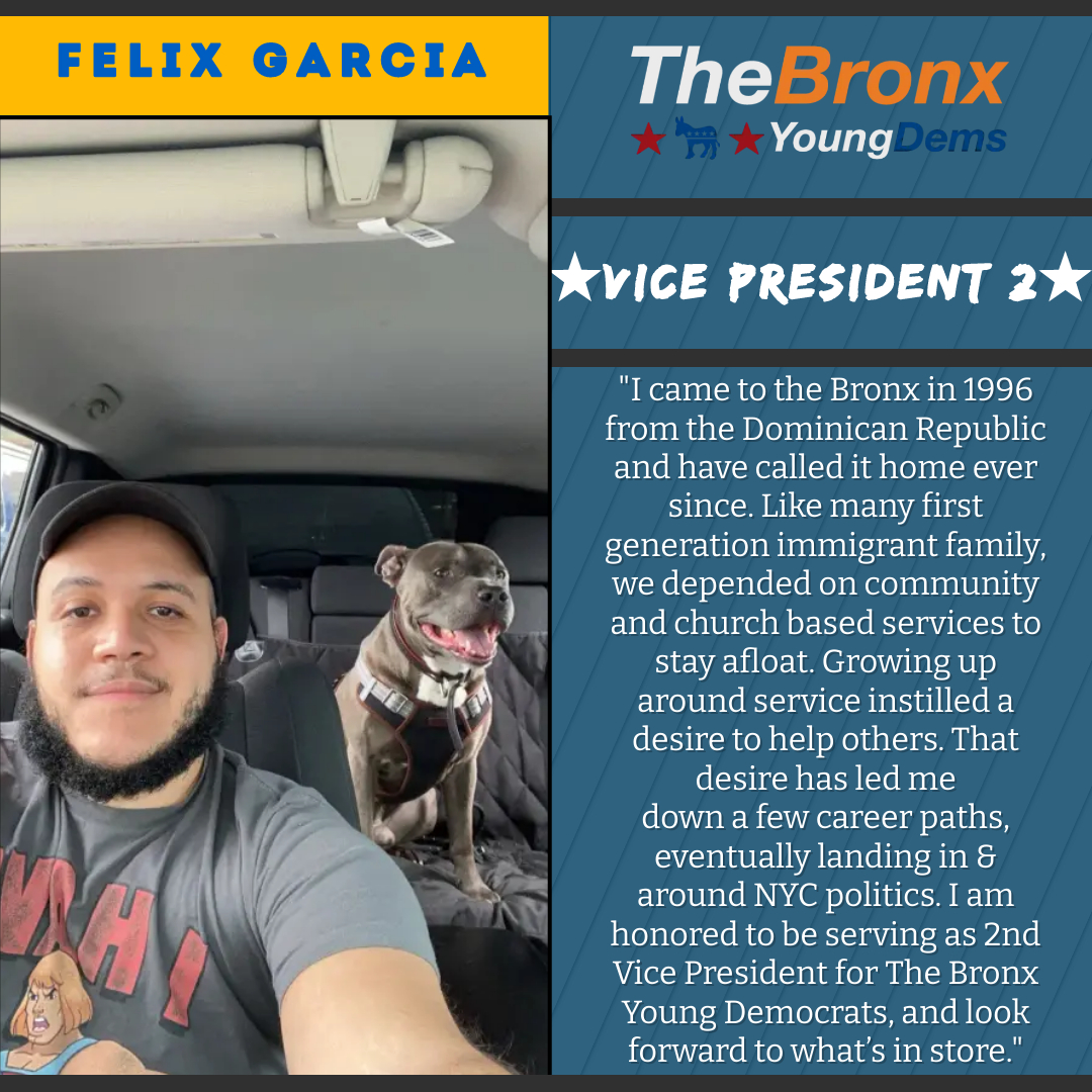 BronxYoungDems's tweet photo. A closer look into your BYD President &amp; VP's #Bronxyoungdems #Bronx #Democrat #youngprofessionals #DiversityandInclusion https://t.co/0bNgzvvmAg