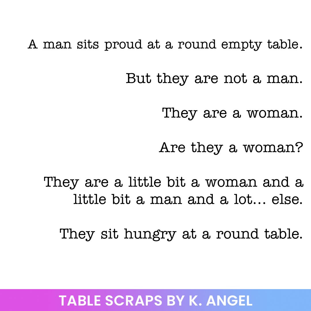 ScriptWorks_ATX's tweet image. TABLE SCRAPS BY K ANGEL, a new play for  #AmplifyAustin! Help cultivate &amp;amp; strengthen local writers whose plays enhance &amp;amp; enrich Austin’s creative atmosphere.

👉 Tap ✨ bit.ly/AA_22 ✨ to donate directly on our Amplify Austin page now!