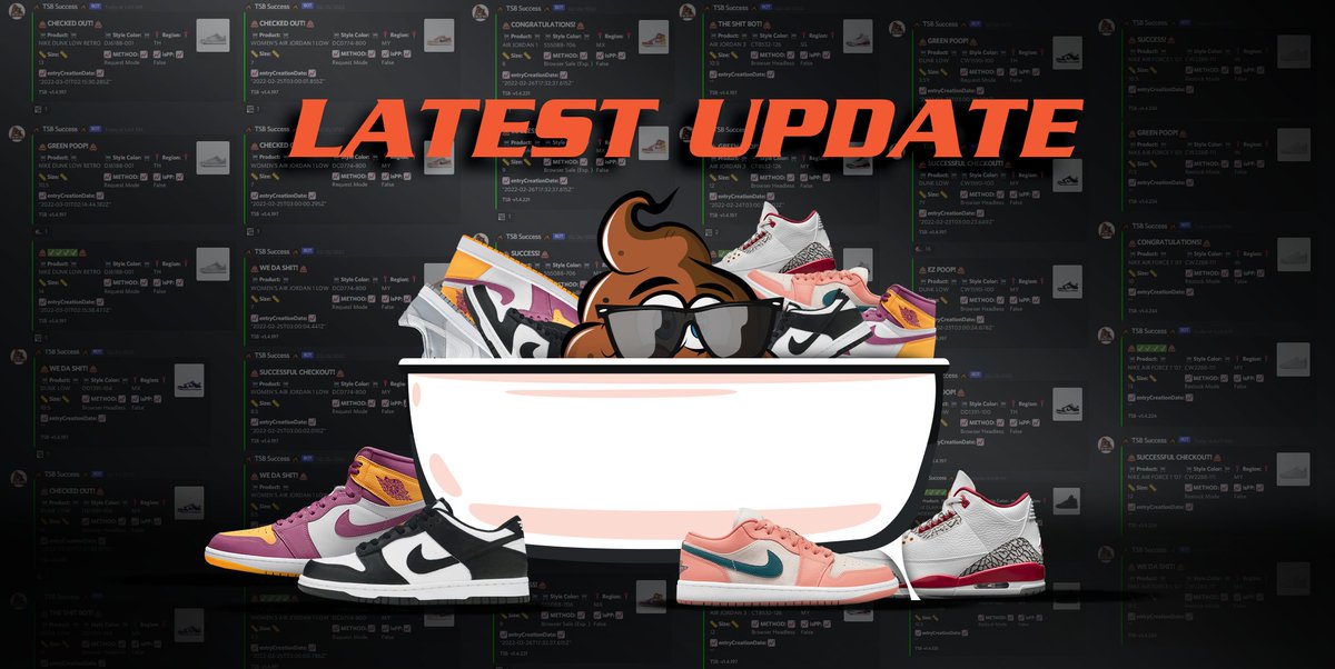 🔃RT - WIN TSB💩
LATEST UPDATES GOT OUR ASIA USERS COOKING🍳
✔️Boosted Request Module for GS regions 
✔️Enhanced speed on all modules
✔️Huge UI/UX enhancements
A shit ton of upgrades on the way💩