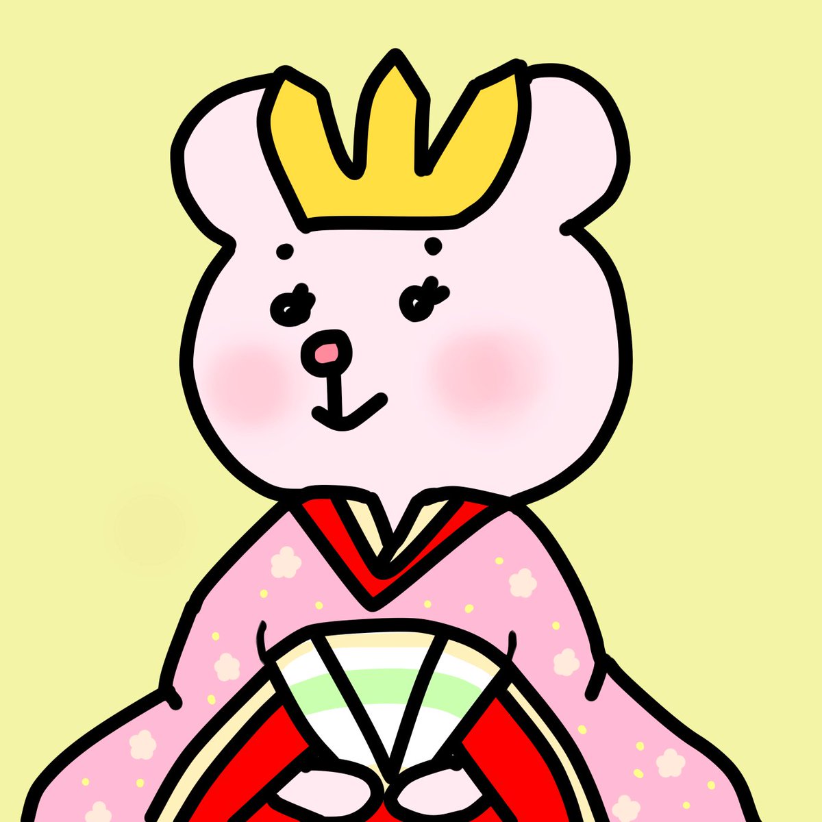 hinomarukos's tweet photo. Today is the Doll's Festival!  Hina-sama is a bear!
#NFT #nftart  #NFTアート  #NFT 
#OpenSeaNFT  #opensea https://t.co/lt5j9Yfxbd