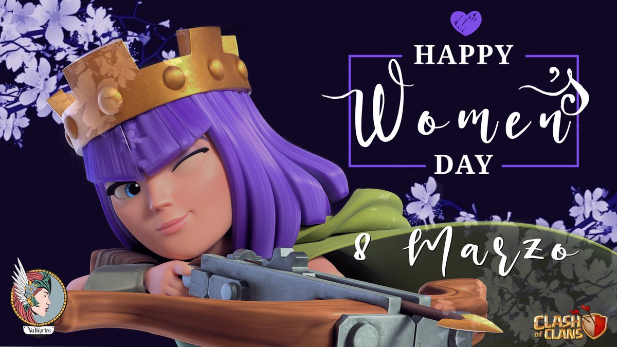 💐8 MARZO FESTA DELLA DONNA 
Quale occasione più adatta per festeggiare assieme alle Valkyries🏹
Nella giornata internazionale della donna apriamo il clan a TUTTI GLI AMICI DI CLASH che vorranno guerreggiare insieme a noi💰Stelle e bottino a volontà⭐️⭐️⭐️
t.me/clashofclansva…