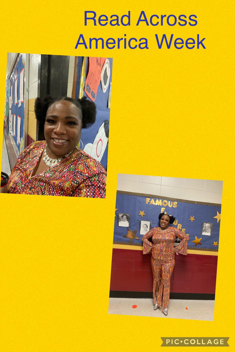 Romecia L. Cook (@meme1908) on Twitter photo Celebrating Read Across America Week in 70’s wear.
<a href="/CCPSNews/">Clayton County Public Schools</a> @DrNDunson <a href="/NTubner/">Nicole Tubner</a> <a href="/BCHaynie/">Haynie Elementary</a> @cc Celebrating Read Across America Week in 70’s wear.
<a href="/CCPSNews/">Clayton County Public Schools</a> @DrNDunson <a href="/NTubner/">Nicole Tubner</a> <a href="/BCHaynie/">Haynie Elementary</a> @cc