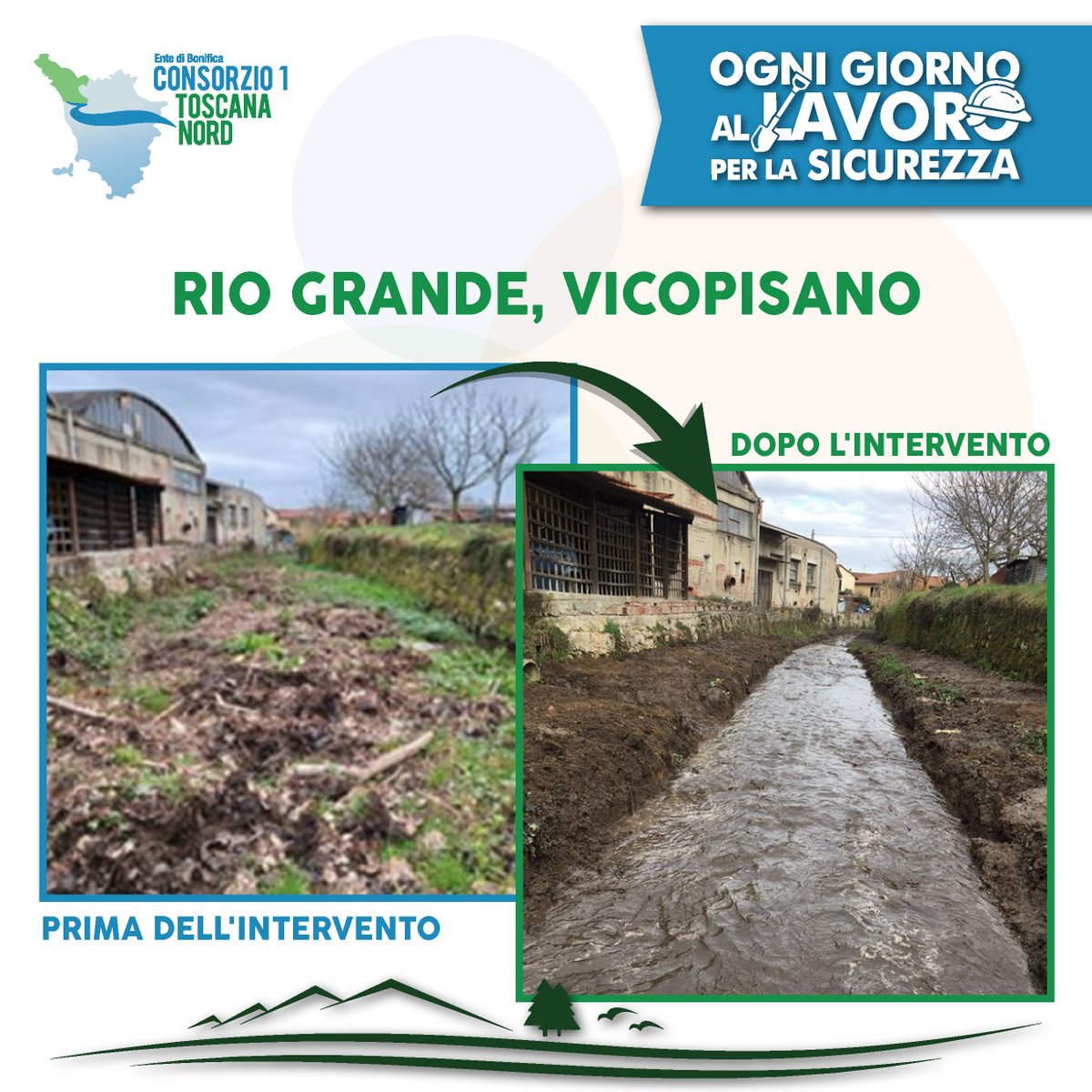 Rio Grande a Vicopisano, intervento del Consorzio per ricentrare l’alveo nell’area a monte della piazza del paese

cbtoscananord.it/archives/33673