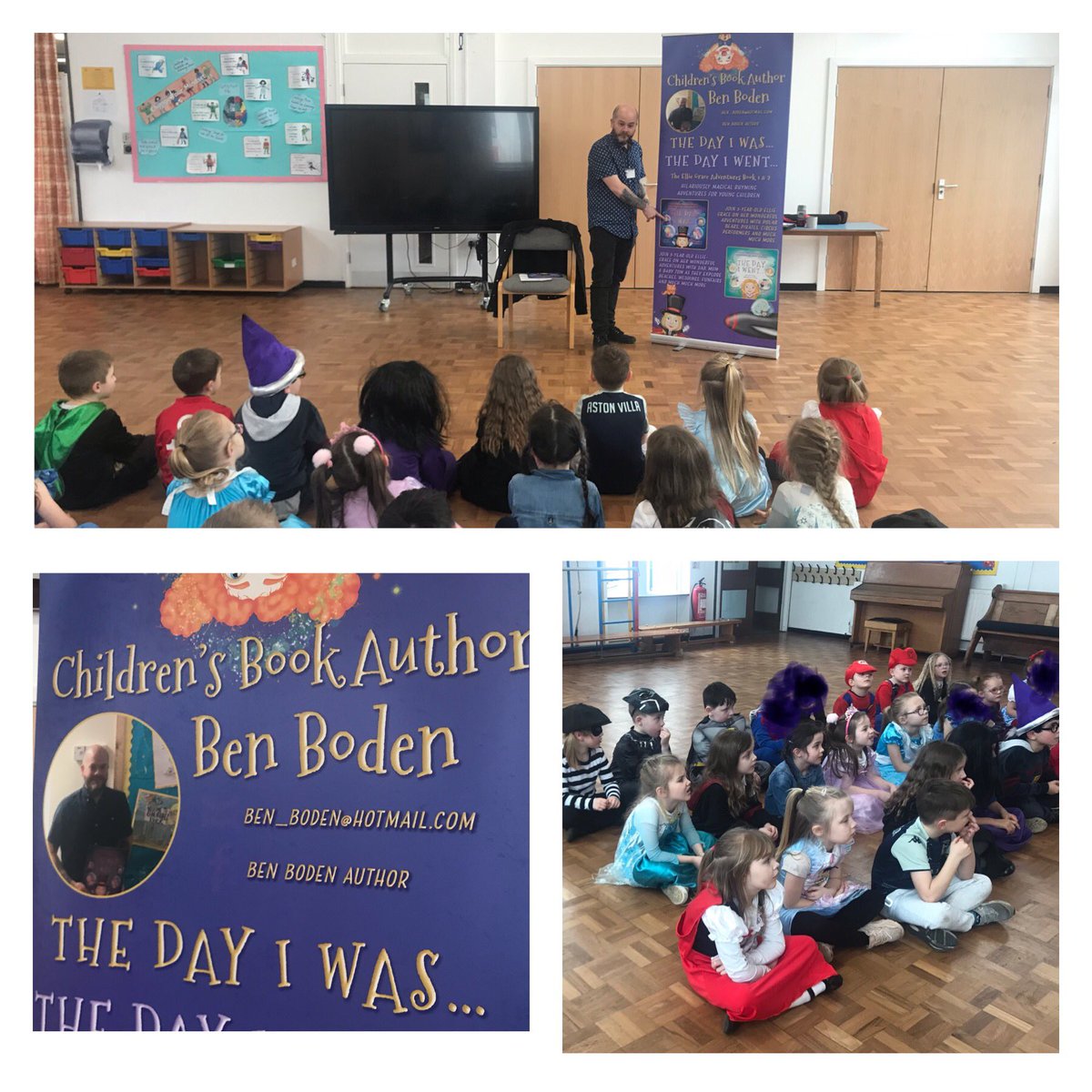 The infants were so lucky to have a visit from author Ben Boden today! <a href="/BenBodenAuthor/">Ben Boden Author</a> <a href="/WorldBookDayUK/">World Book Day UK 📚</a>