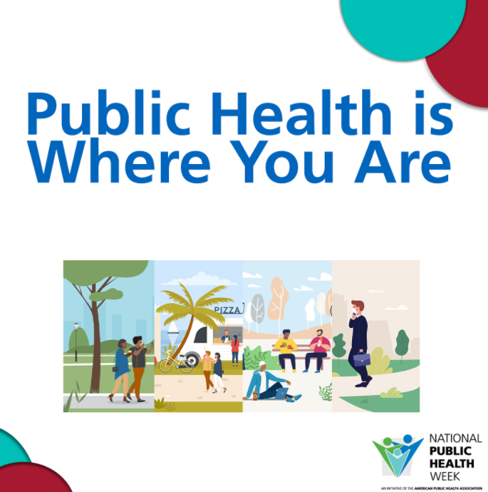 Where we live impacts our health and wellbeing. We can make our communities healthier, stronger and safer! Join <a href="/PublicHealth/">APHA</a> and <a href="/MorganCountyHD/">Morgan County Health Department</a>  April 4-10 for #NPHW to remind everyone that “Public Health is Where You Are.” Visit NPHW.org.