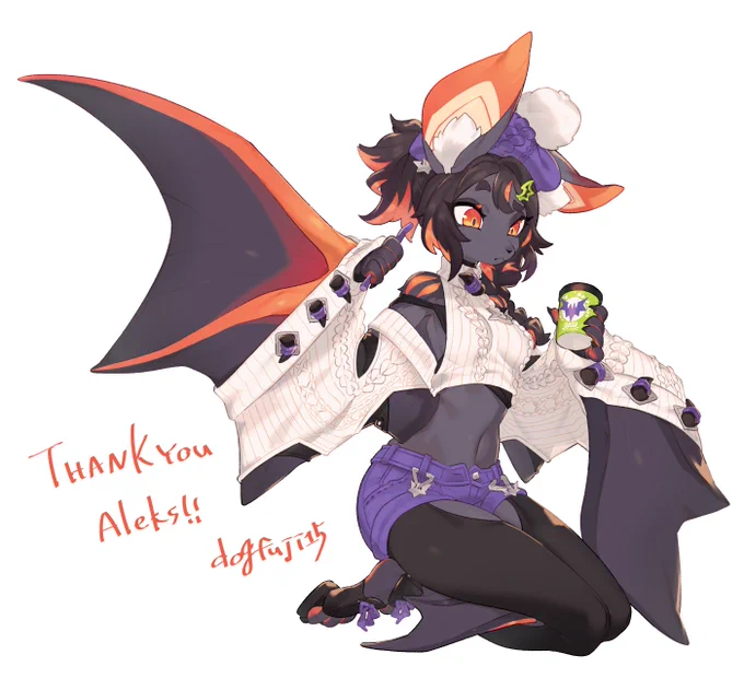 Thank you for commission! Designed the outfit🦇
https://t.co/qfHzO7ATIR #Skeb #Commission @skeb_jpより 