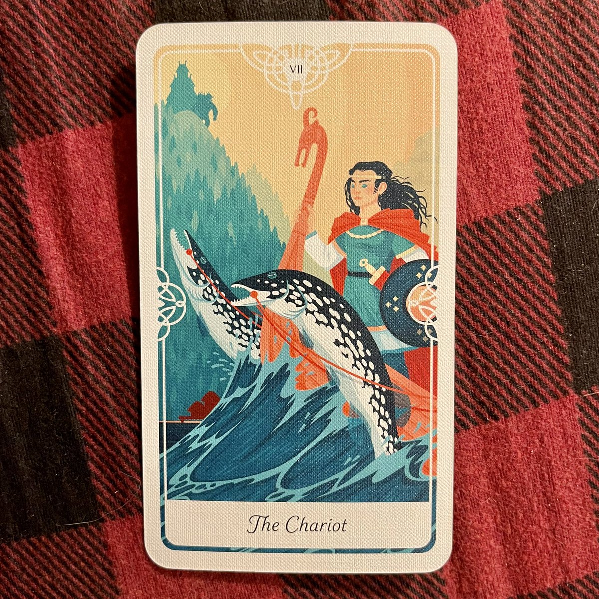 winterseverus's tweet photo. #Tarot of the Day: The Chariot - You will be successful so long as you keep your focus and remain confident in your abilities. (Tarot Deck: Tarot of the Divine) #tarotreading  #divination #witchcraft #witchesofinstagram https://t.co/dxKXIPRUkf