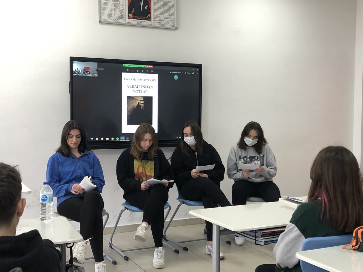 10. Sınıflarımız bu ay “Yeraltından Notlar”ı tartıştılar <a href="/Emrahozcan6785/">Emrah Özcan</a>